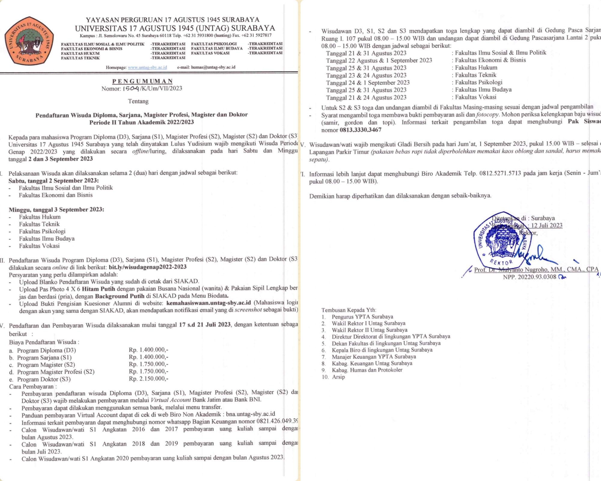 Magister Psikologi Untag Surabaya